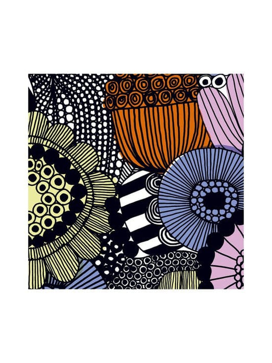 Lautasliina Marimekko Siirtolapuutarha pinkki-liila 33cm