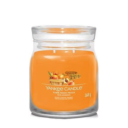Yankee Candle Signature Farm Fresh Peach Medium